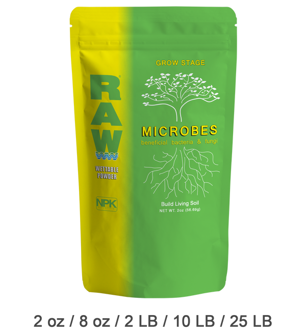 Wholesale: RAW MICROBES Grow Stage