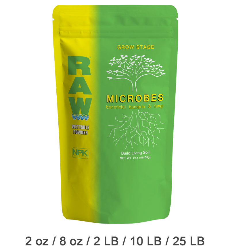 Wholesale: RAW MICROBES Grow Stage