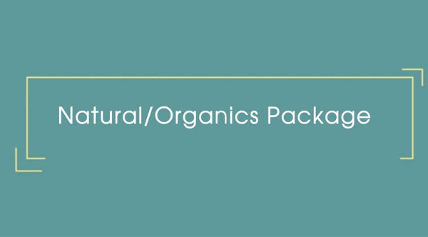 Natural/Organics Package - Save 15%