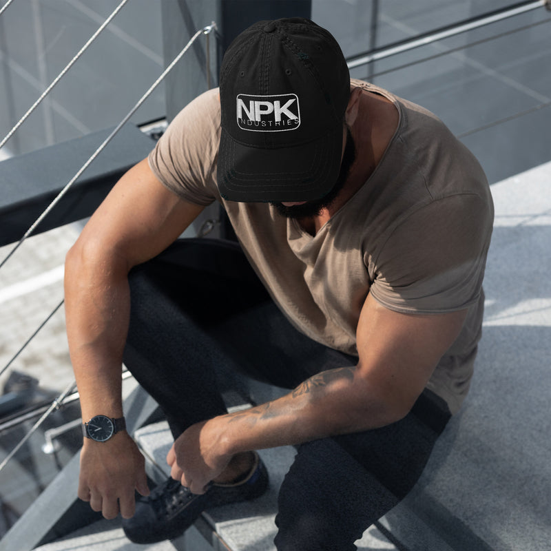 NPK Industries Distressed Dad Hat