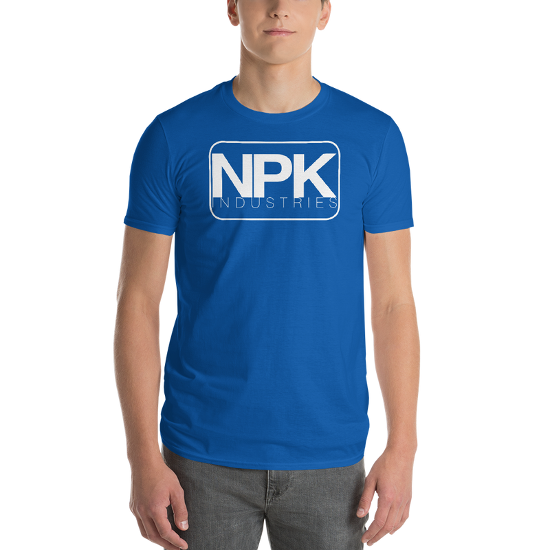 NPK Short-Sleeve T-Shirt White Logo