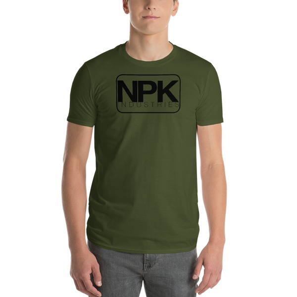 NPK Short-Sleeve T-Shirt Black Logo